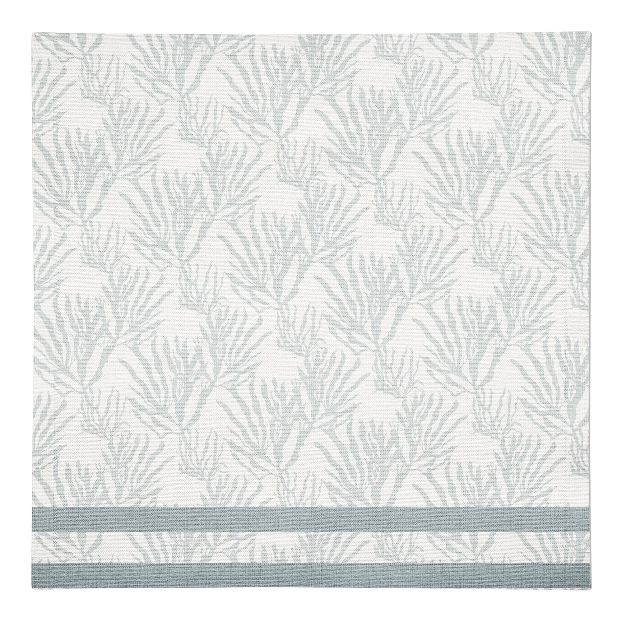 Coral & Stripe Cotton Twill Napkin